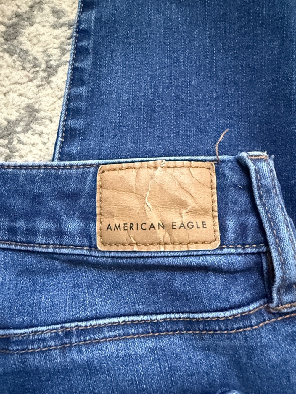 American Eagle Outfitters Distressed High-Rise Skinny Jeans - Picture 10 of 10